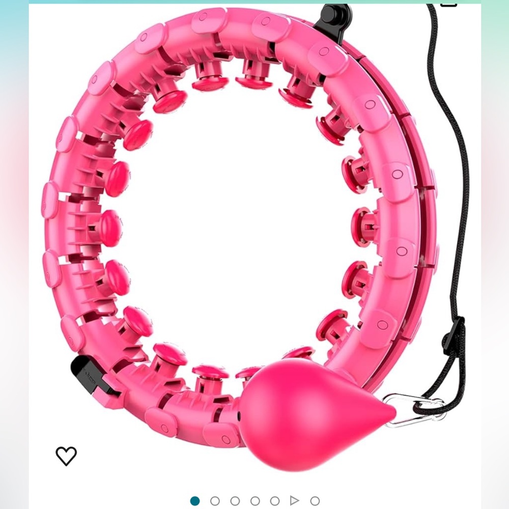 Weighted Hula Smart Hoops Adults Beginners abdomen fitness women weight loss